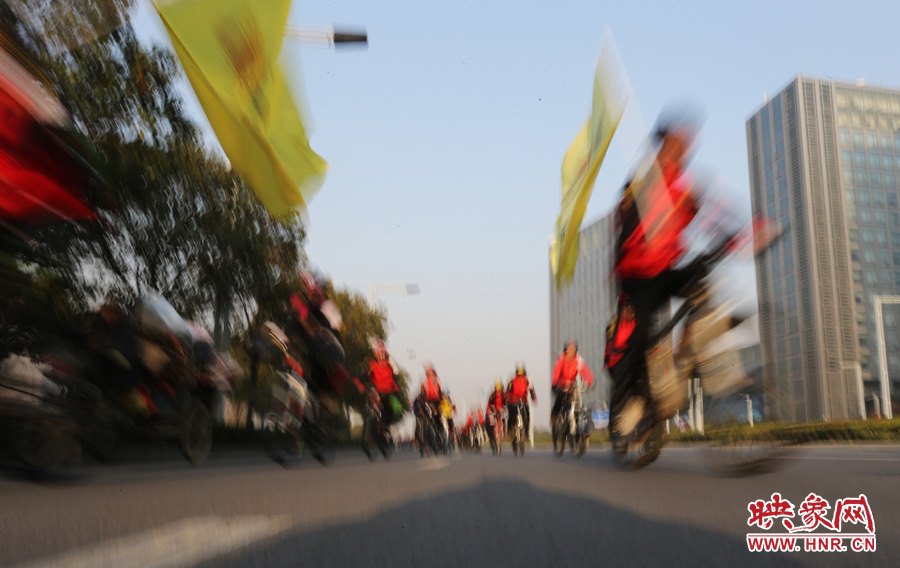 獻(xiàn)愛(ài)心、騎行天下，映象網(wǎng)騎行車(chē)友樂(lè)翻天