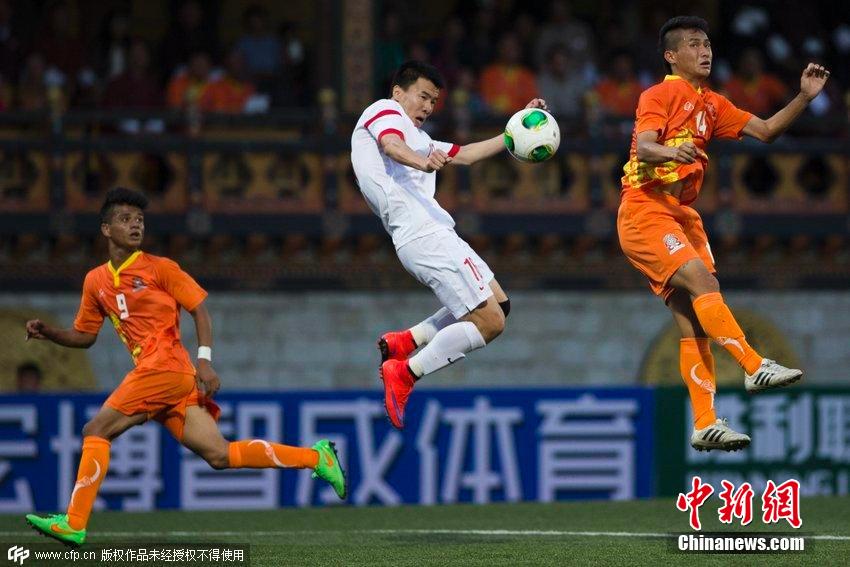 2018世界杯預(yù)選賽：中國(guó)6-0橫掃不丹 贏得開(kāi)門(mén)紅