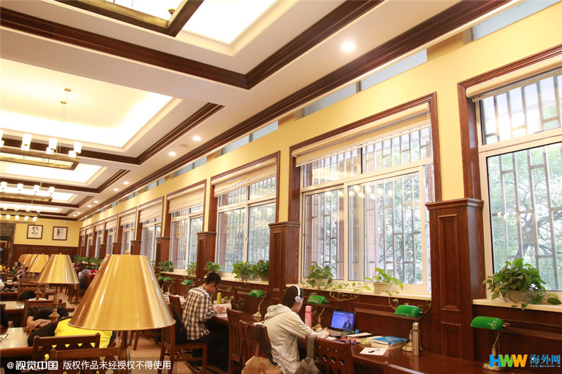 重慶大學改造翻新的“民國風圖書館”走紅網(wǎng)絡，引得無數(shù)網(wǎng)友點贊