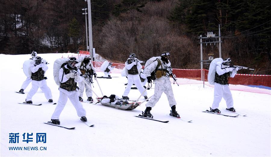 韓美舉行極寒雪地聯(lián)合訓(xùn)練(高清組圖)