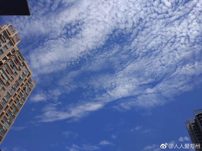 又被鄭州的藍(lán)天刷屏！隨便一拍就是手機(jī)壁紙