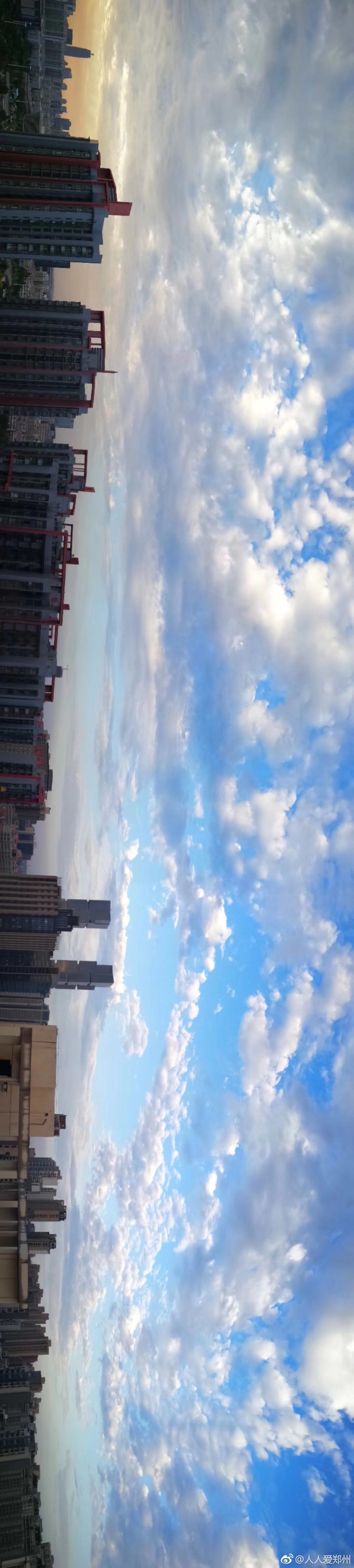 又被鄭州的藍(lán)天刷屏！隨便一拍就是手機(jī)壁紙