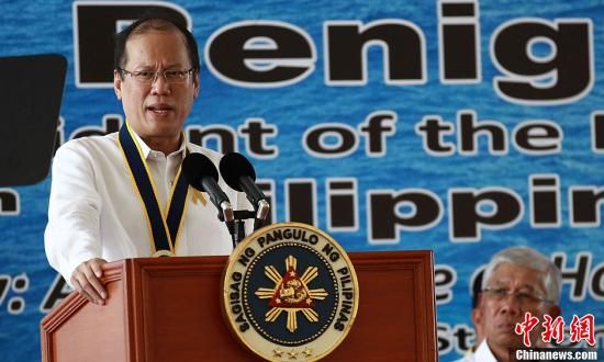 　　資料圖：菲律賓總統(tǒng)阿基諾。中新社發(fā) Malacanang 攝