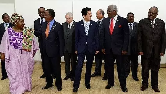 安倍此去肯尼亞是為了出席日本政府主導的第六屆非洲開發(fā)會議。此次會議通過了內羅畢宣言：主要內容包括，促進經濟多元化，通過產業(yè)化推動經濟結構改革;促進保障高品質的保健系統(tǒng);促進保障共同繁榮的社會安定。