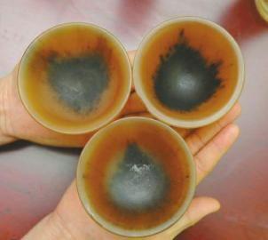 要價20萬元的犀牛角碗。