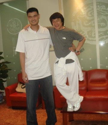 當(dāng)姚明夫婦遇見陸毅夫婦，一不小心，信號又滿格了~