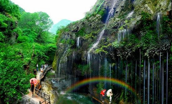 豫西大峽谷對全國中、高考學子0元門票開放(圖)