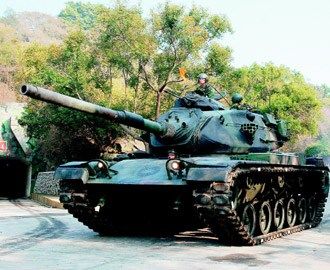 圖為M60A3同型戰(zhàn)車(chē)。圖片來(lái)源：臺(tái)灣媒體