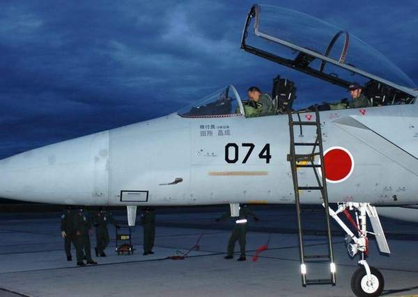 日本的F-15戰(zhàn)斗機(jī)。