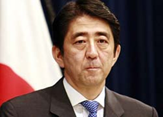 原文配圖：日本首相安倍晉三。