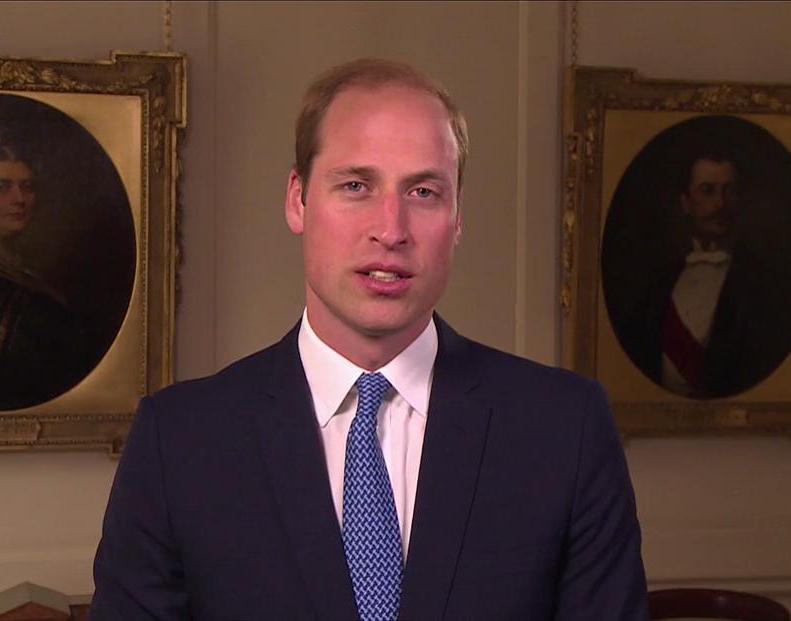威廉王子新春拜年！