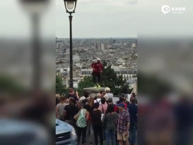 牛！黑人小哥開(kāi)掛技能不斷