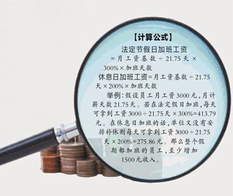 2014年五一加班工資怎么計(jì)算？