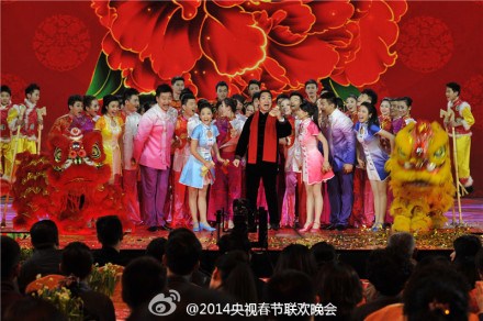 圖片來(lái)源：馬年央視春晚官方微博