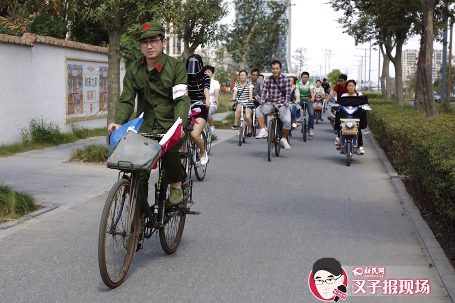 無車日復(fù)古慢騎行！懷舊style萌萌噠