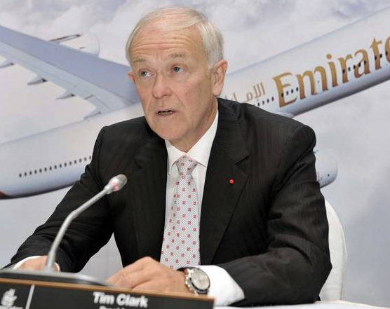 阿聯(lián)酋航空公司的總裁蒂姆·克拉克對(duì)近日有關(guān)馬航MH370墜入印度洋的說法表示了反駁。